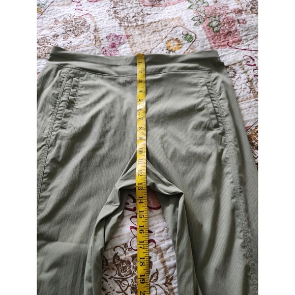 Zenergy By Chico's Womens‎ Crop Pants Lightweight Pull-on Embroidered Size M(8) - Picture 9 of 10